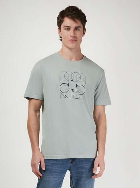 SS Samuel Print Crew Tee