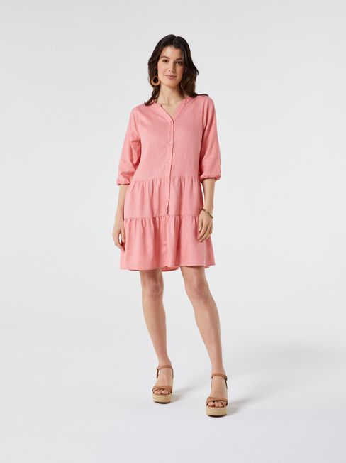 Kennedy Blouson Sleeve Shirt Dress