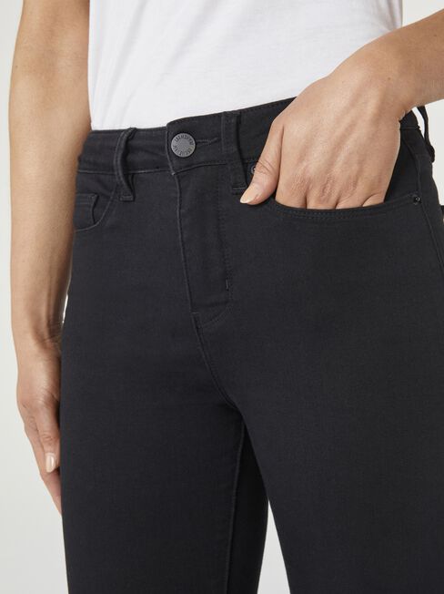 Kara Mid Waist Skinny Capri