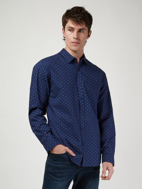 LS Lucas Print Shirt