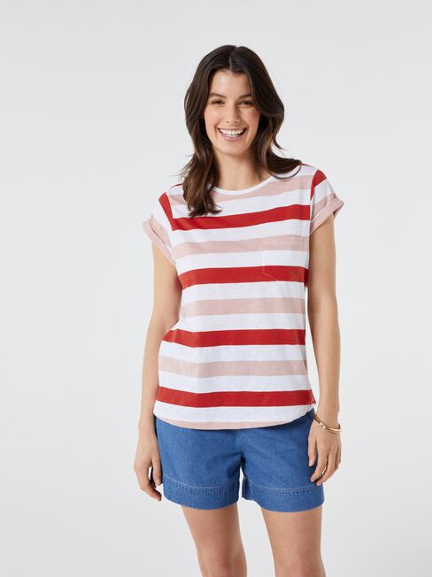 Essential Slub Pocket Tee