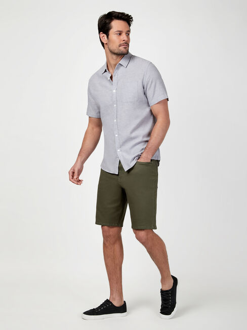 SS Wolf Textured Shirt