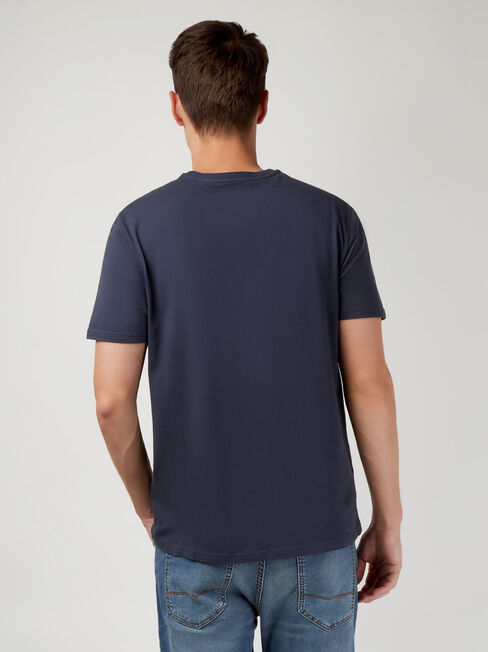 SS Toby Print Crew Tee