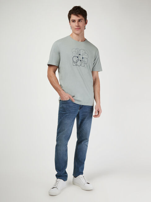 SS Samuel Print Crew Tee