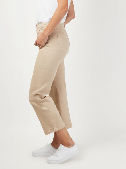 Kelly Wide Leg Crop Jeans