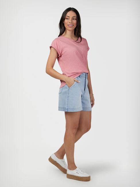 Essential Slub Pocket Tee