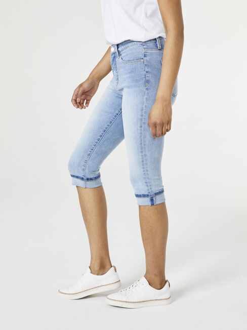 Mid Waisted Pedal Pusher