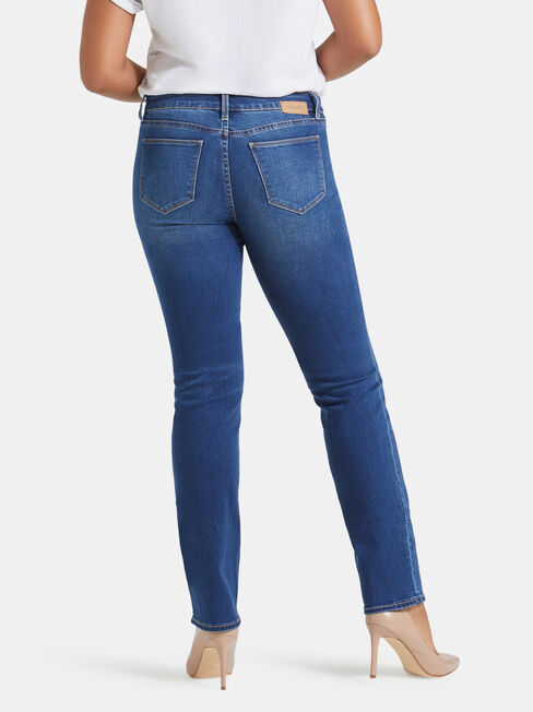 Slim Straight Jeans Lake Blue