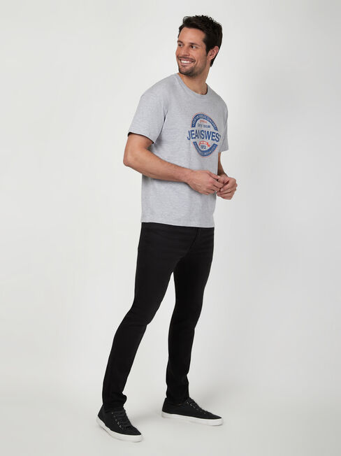 SS Jeanswest Logo Print Crew Tee