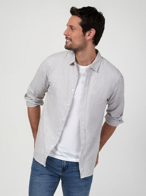 LS Martin Stripe Shirt