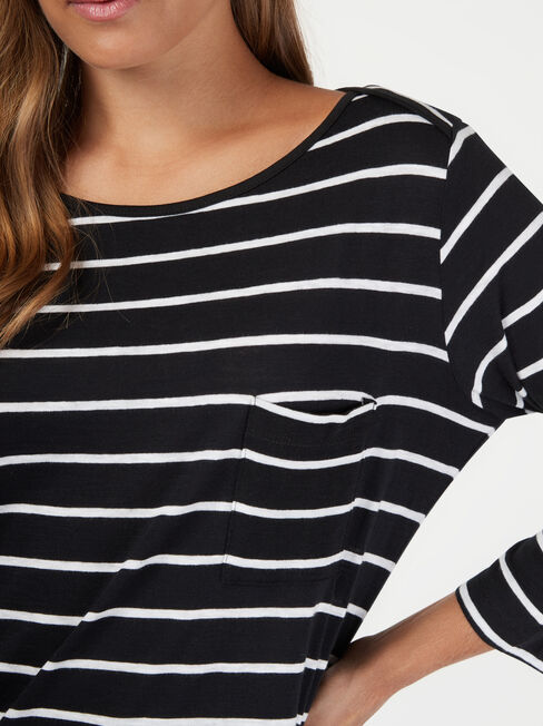 Essential Boatneck Tee