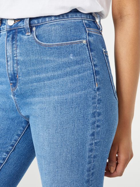 Rita High Waisted Crop Boot Jeans