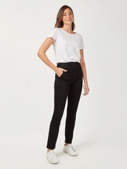 Tessa Luxe Slim Straight Jeans
