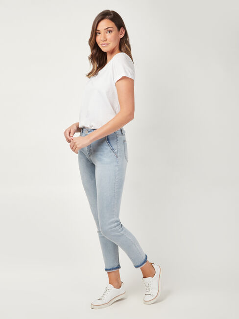 Louisa Slim Boyfriend Jeans