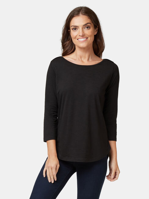 Essential Boatneck Tee