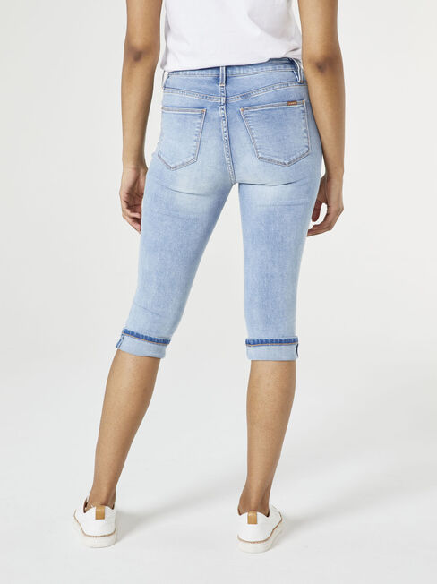 Mid Waisted Pedal Pusher