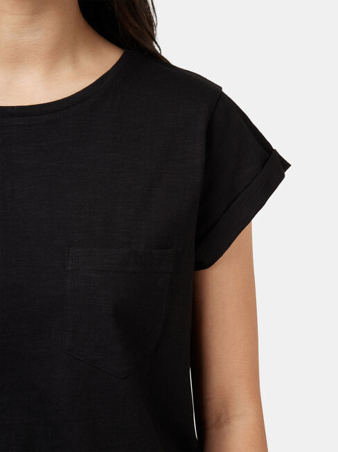 Essential Slub Pocket Tee