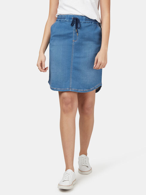 Lulu Luxe Lounge Knee Length Skirt