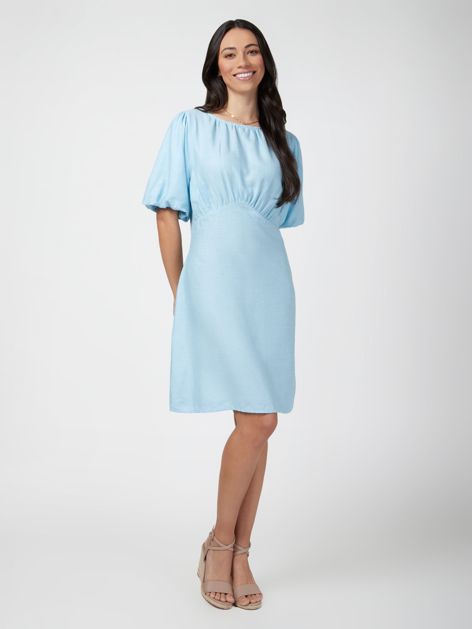 Poppy Puff Sleeve Dress