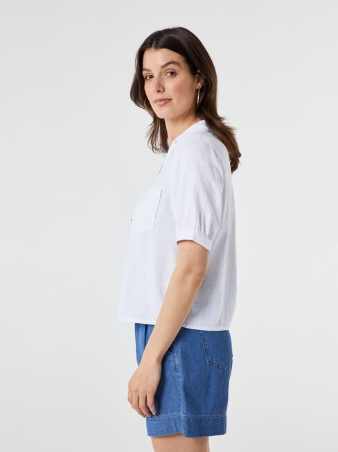 Callie Cropped Shirt