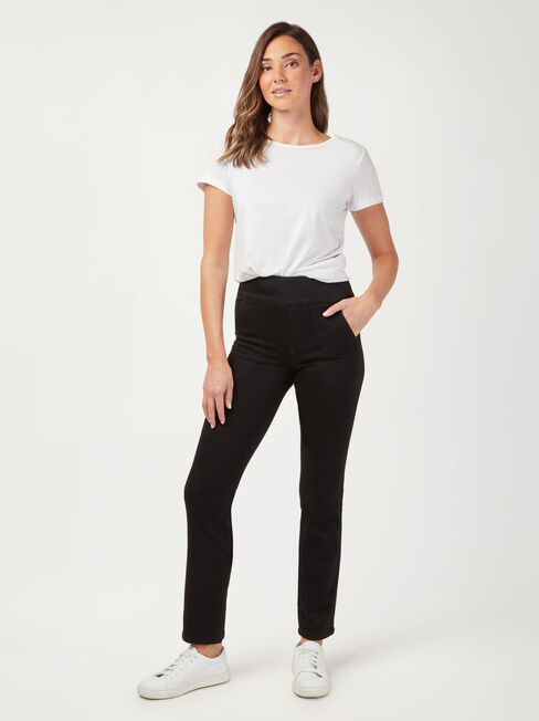 Tessa Luxe Slim Straight Jeans