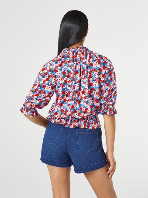 Dixie Tie Neck Blouse