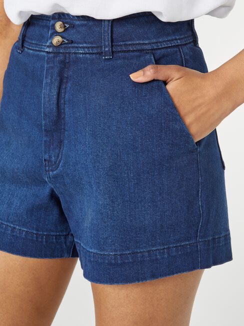 Georgia Tummy Trimmer Denim Short
