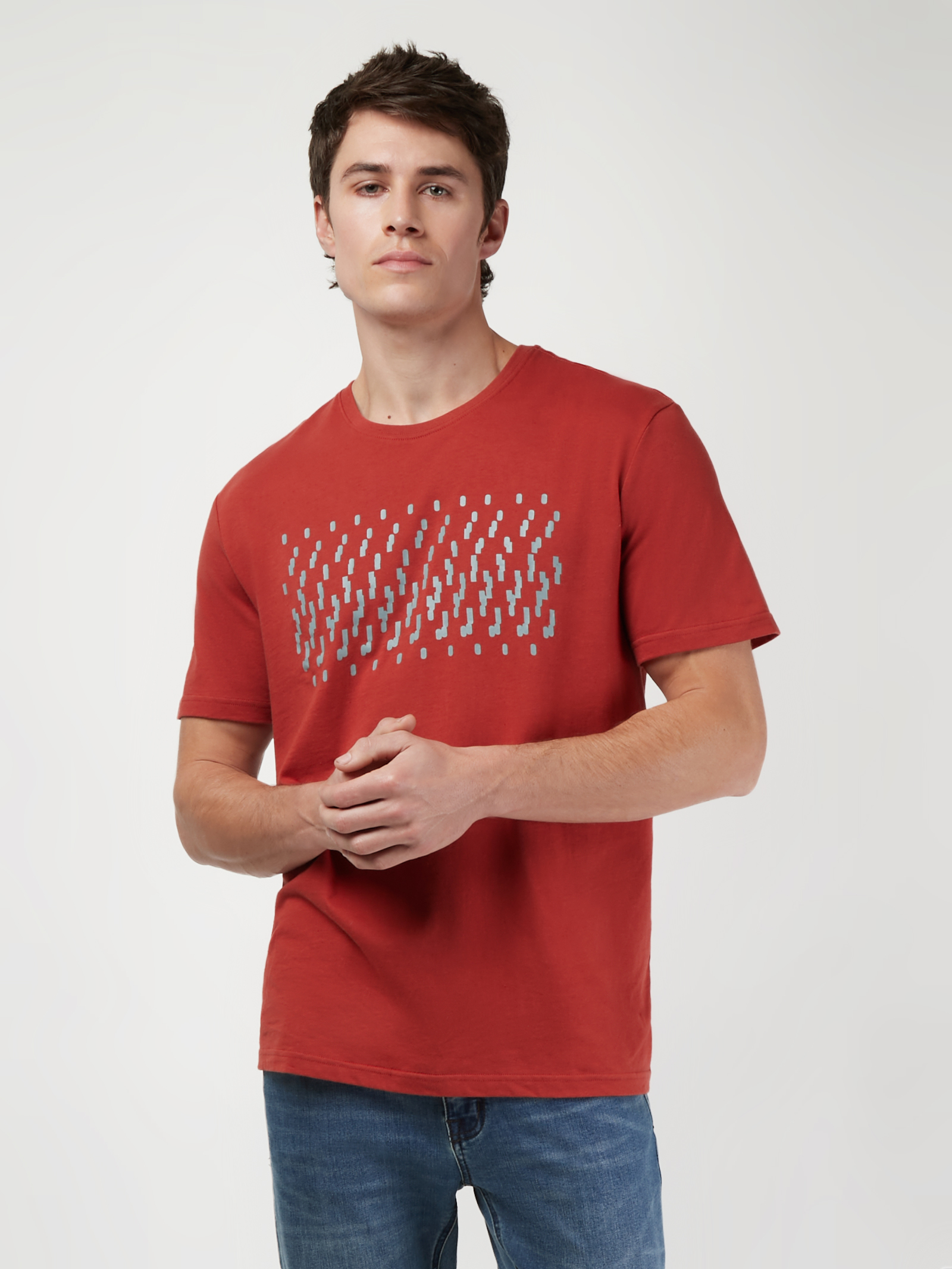 SS Jansen Print Crew Tee