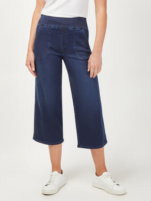 Tessa J-Luxe Wide Leg Jeans
