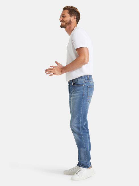 Raleigh Slim Tapered Knit jeans