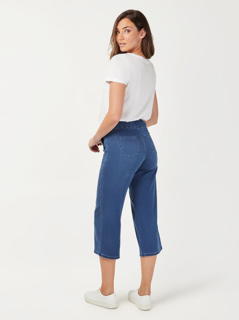 Tessa J-Luxe Wide Leg Jeans