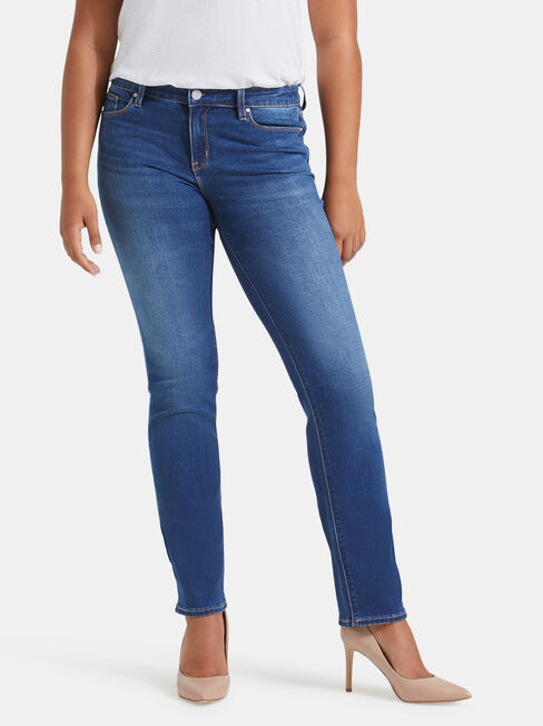 Slim Straight Jeans Lake Blue