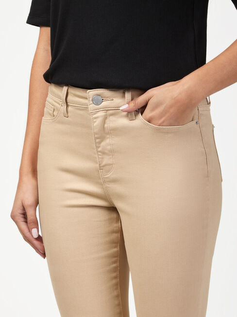 Kara Mid Waisted Skinny Capri