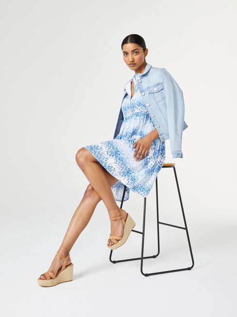 Ziggy Tie Front Dress