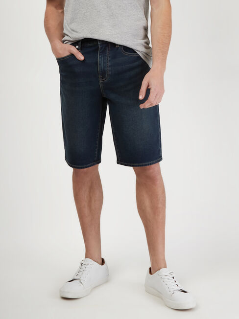 Caleb Knit Denim Short