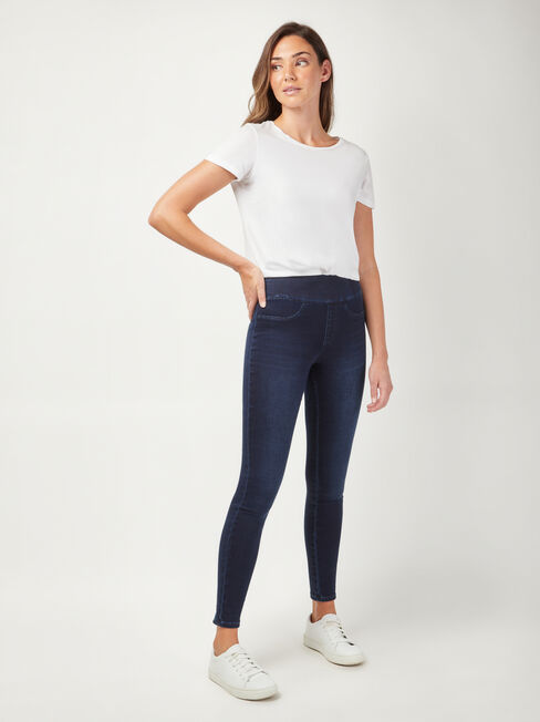 Tessa J-Luxe Skinny Jeans Dark Indigo