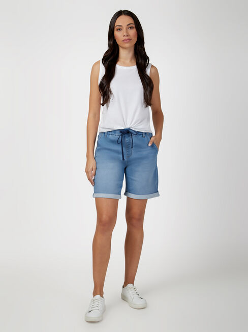 Abbey Luxe Jogger Bermuda Short