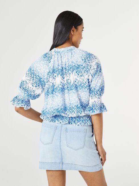 Dixie Tie Neck Blouse