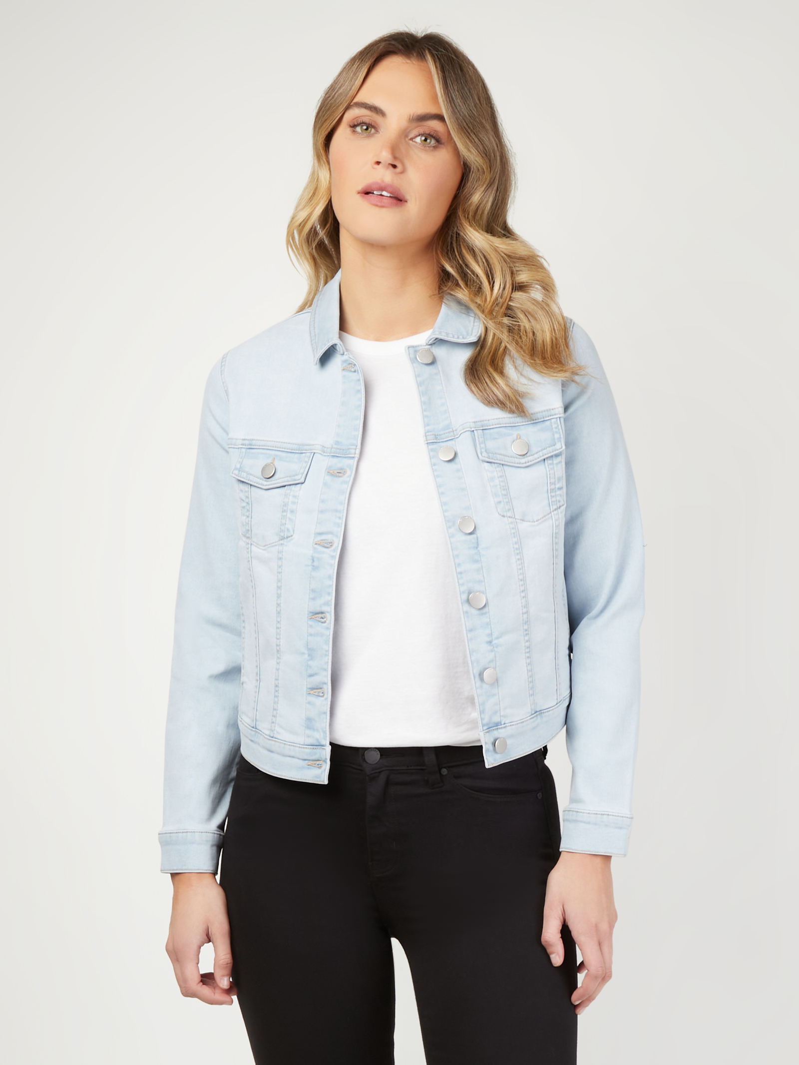 Classic Stretch Denim Jacket