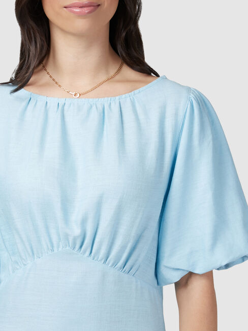 Poppy Puff Sleeve Dress