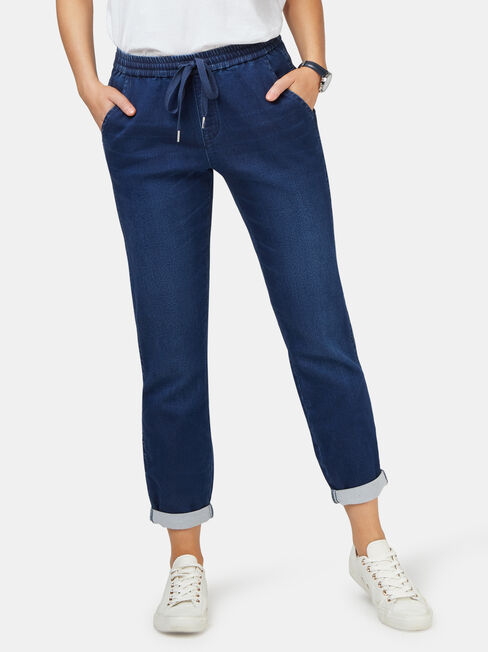 Amy J-Luxe Jogger Dark Indigo