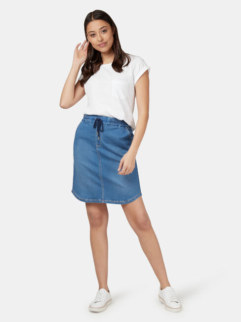 Lulu Luxe Lounge Knee Length Skirt