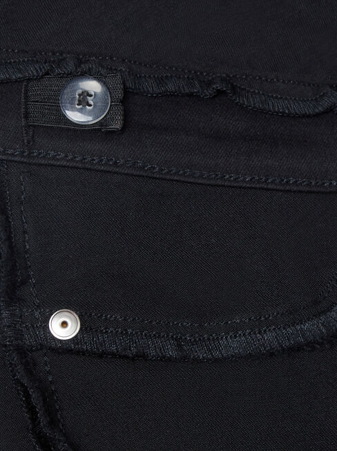 Maternity Skinny Jeans Black Night