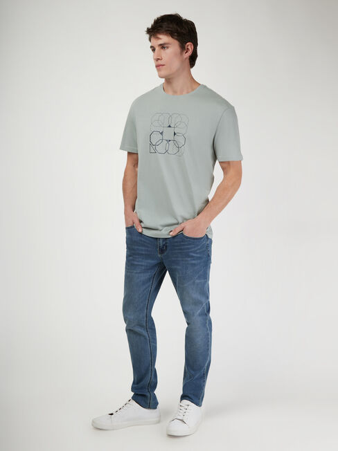 SS Samuel Print Crew Tee