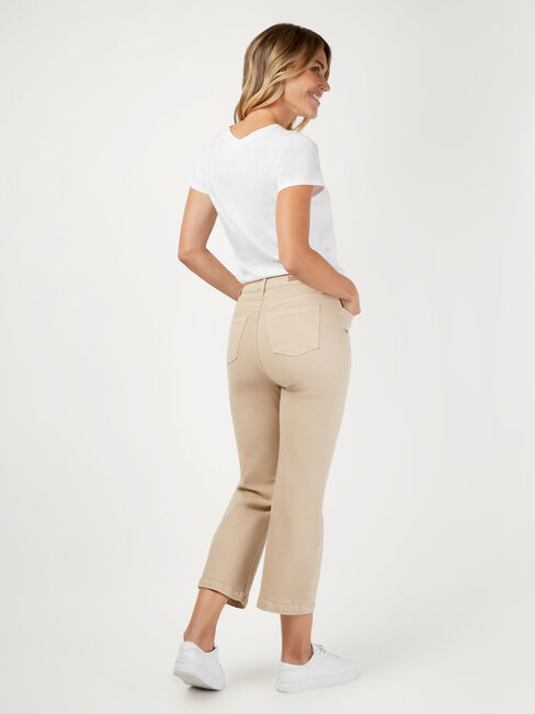 Kelly Wide Leg Crop Jeans