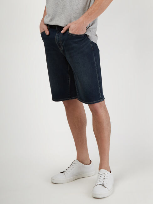 Caleb Knit Denim Short