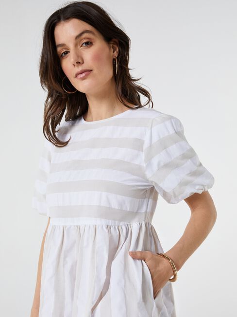 Arabella Bubble Sleeve Dress