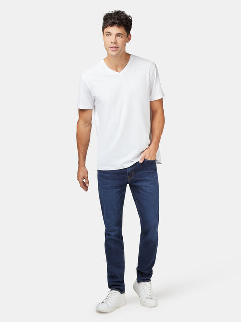 Basic Short Sleeve V-Neck Tee