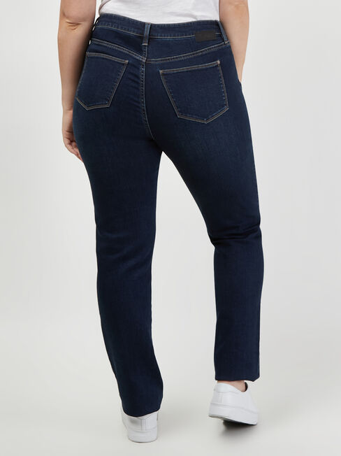 Curve Embracer Slim Straight Jeans