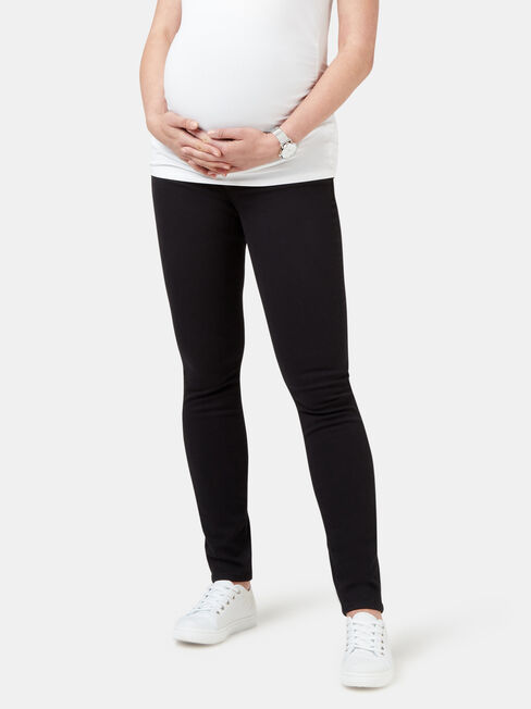 Maternity Skinny Jeans Black Night
